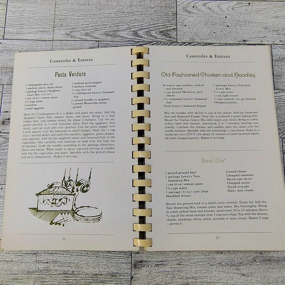Cooking Secrets Your Mother Never Told You 1973 Cookbook Revised Edition Lawry's